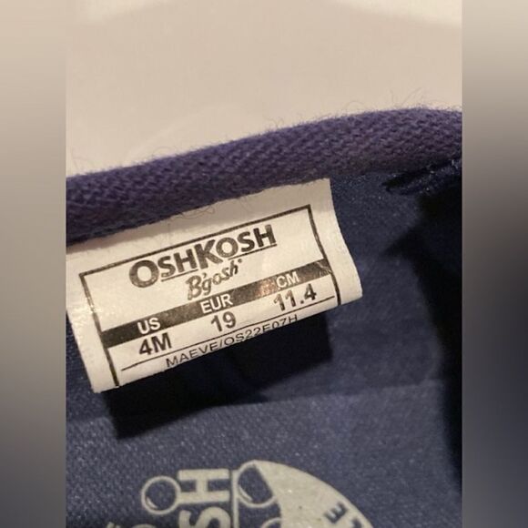 NWT Paisley Floral Toddler Slip-On Loafers Slippers Shoes by OshKosh B’gosh - Picture 3 of 8